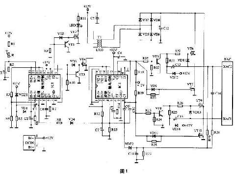 一款常见车载逆变器工作原理及电路图