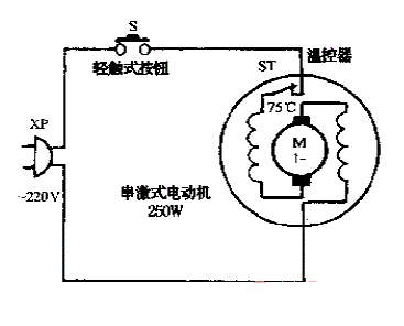 奥奇SJ-902食物搅拌机电路图