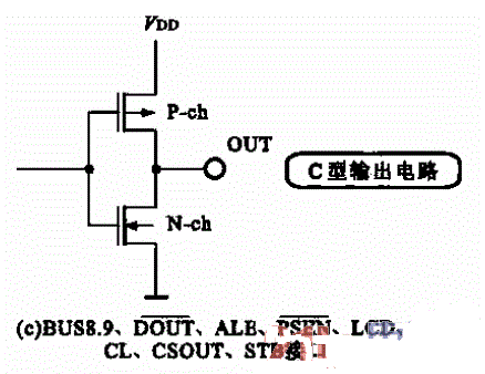 MPD7500G的输入与输出电路结构c